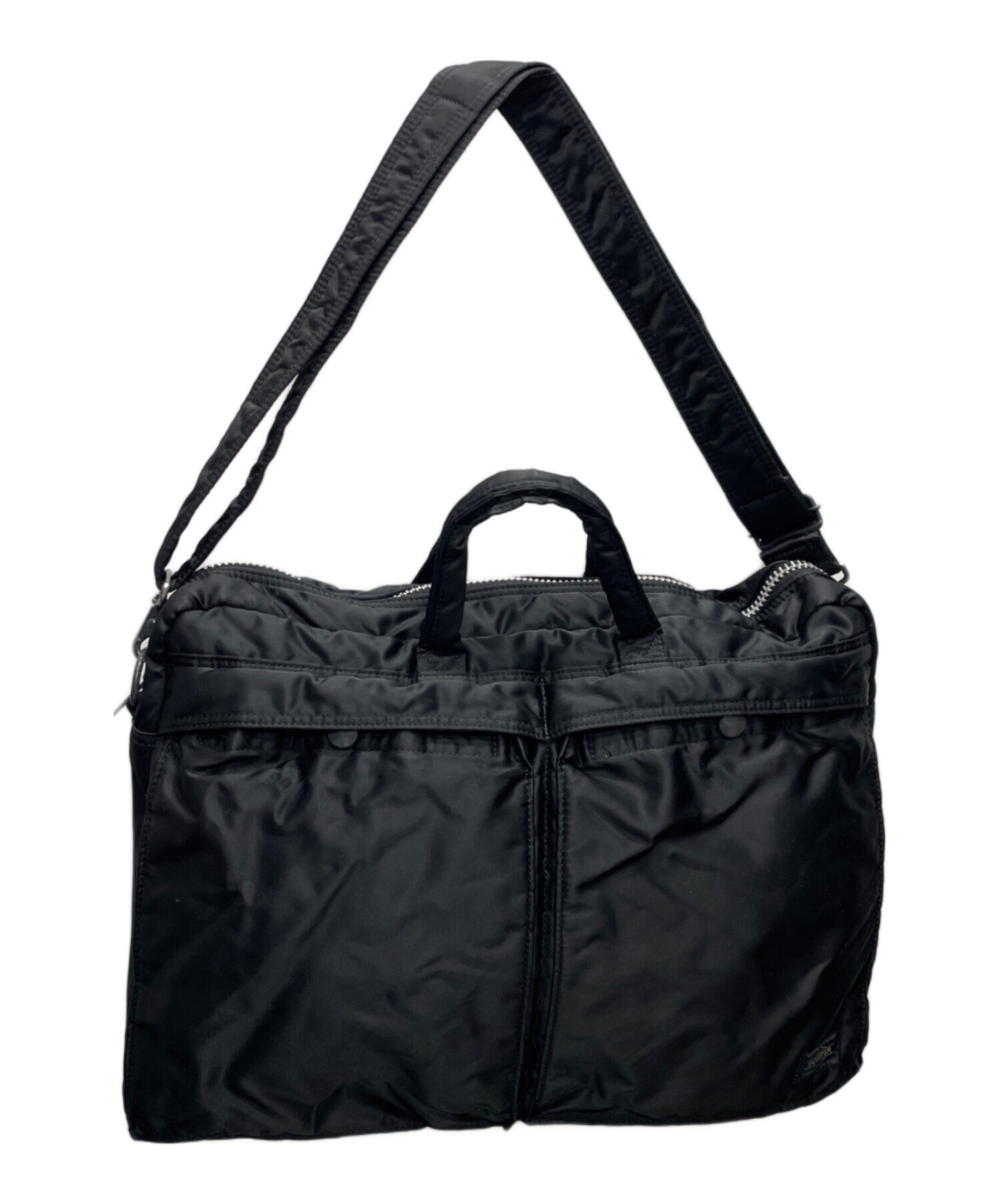 中古・古着通販】PORTER (ポーター) 2WAYブリーフケース ブラック