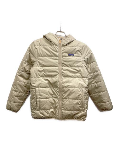 Patagonia フード付きリバーシブルベージュジャケット 中古・古着通販】Patagonia (パタゴニア) リバーシブルフリース