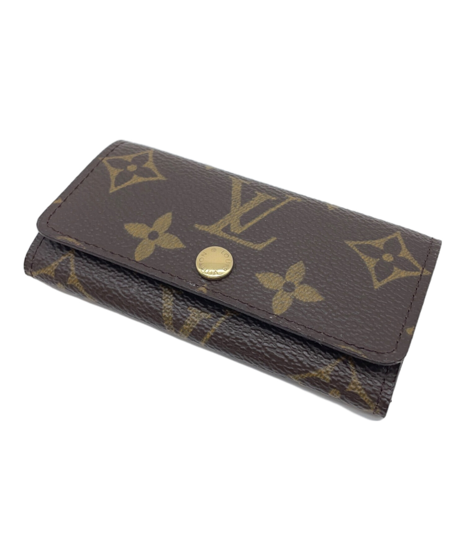 中古・古着通販】LOUIS VUITTON (ルイ ヴィトン) キーケース ブラウン