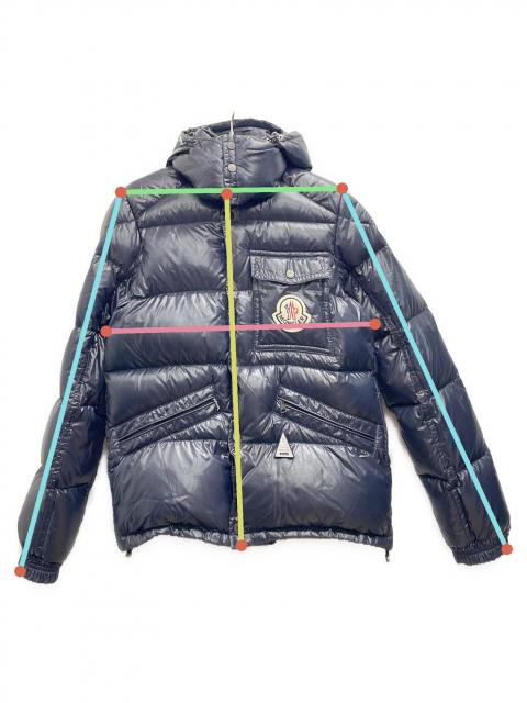 中古・古着通販】MONCLER (モンクレール) ダウンジャケット ネイビー