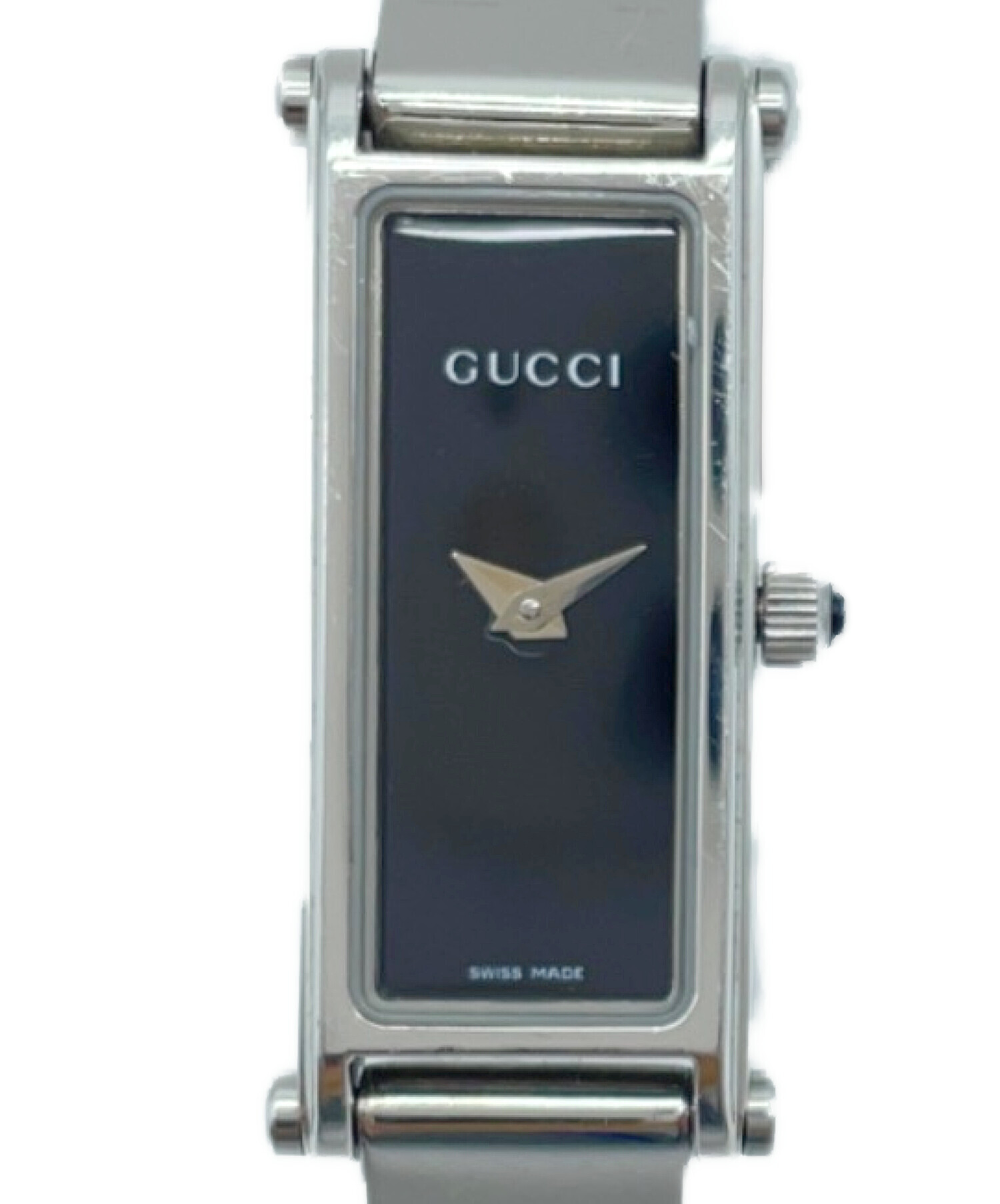 新品未使用品 GUCCI 時計 1500L バングルタイプ 稼働品 中古・古着通販】GUCCI (グッチ) 1500L バングルウォッチ｜ブランド