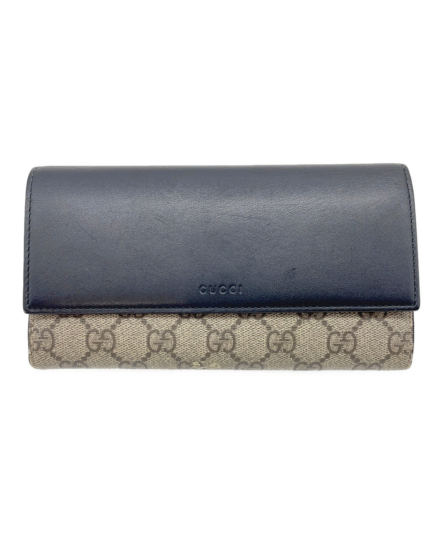 中古・古着通販】GUCCI (グッチ) GGスプリーム コンチネンタル 
