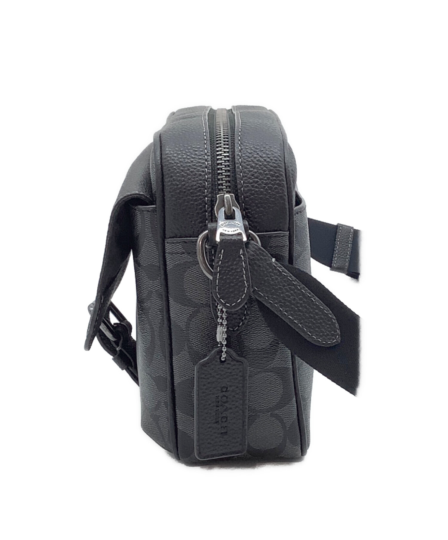 中古・古着通販】COACH (コーチ) ショルダーバッグ ブラック｜ブランド