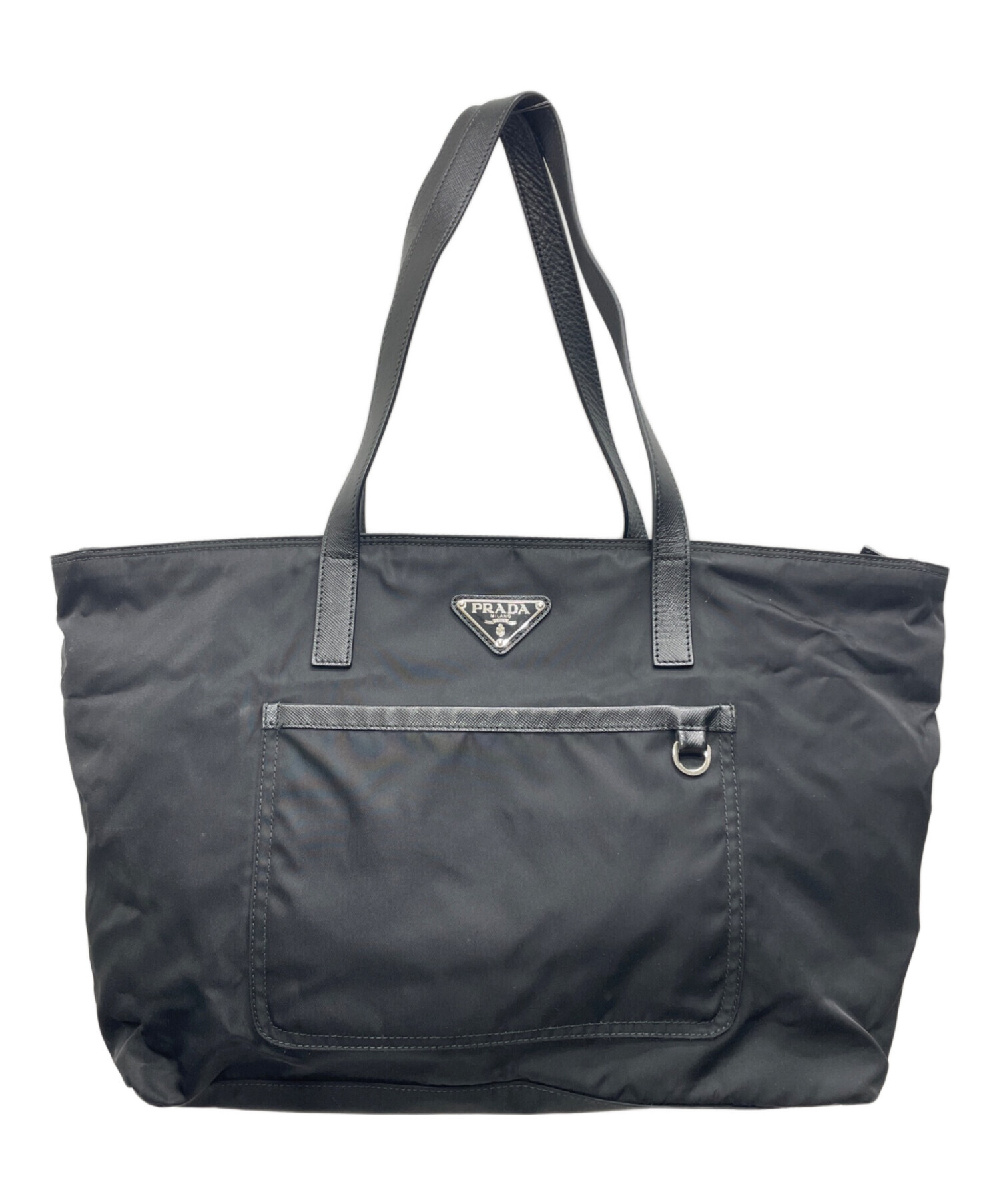 中古・古着通販】PRADA (プラダ) ナイロントートバッグ ブラック 