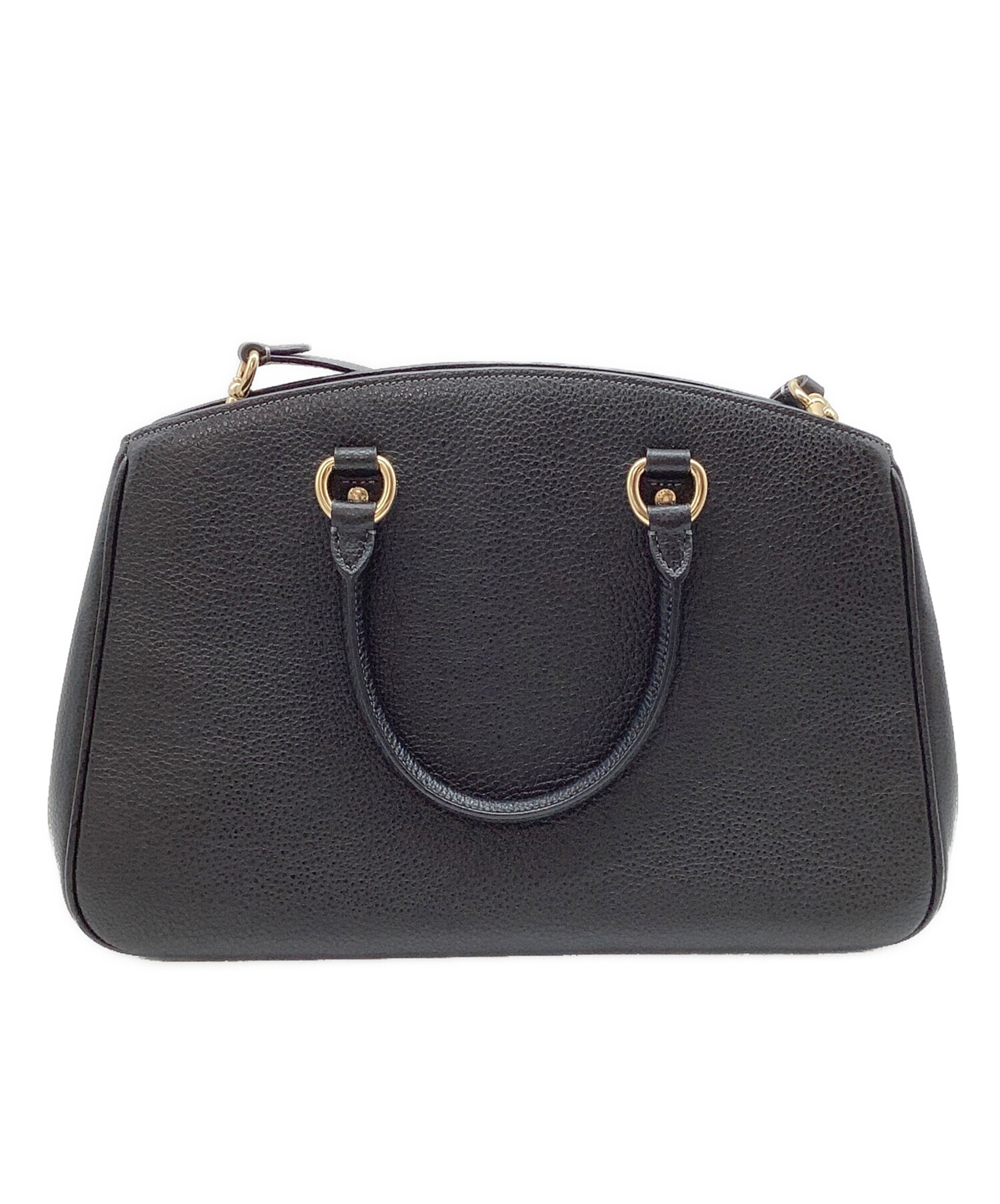 中古・古着通販】COACH (コーチ) 2WAYバッグ ブラック｜ブランド・古着