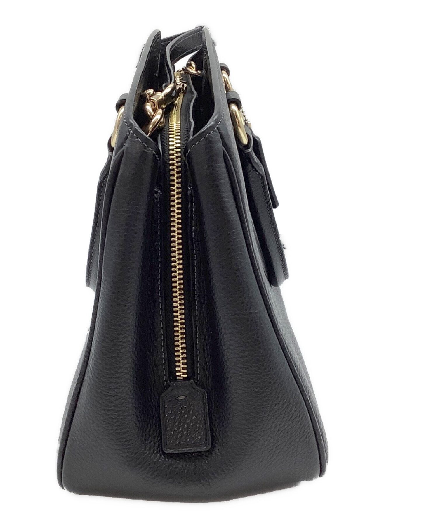 中古・古着通販】COACH (コーチ) 2WAYバッグ ブラック｜ブランド・古着