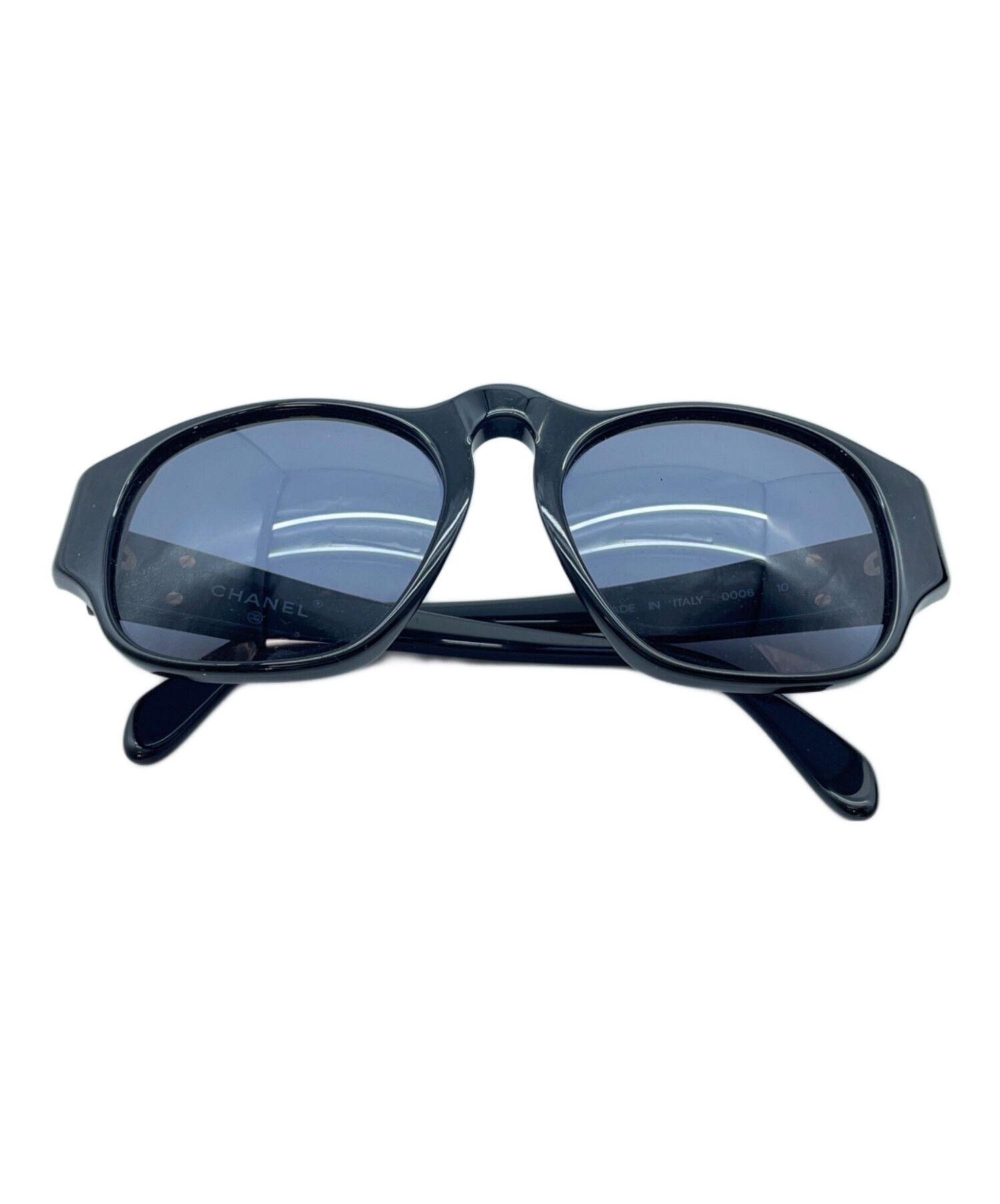 中古品 CHANEL ブラック サングラス 中古・古着通販】CHANEL (シャネル) サングラス ブラック｜ブランド