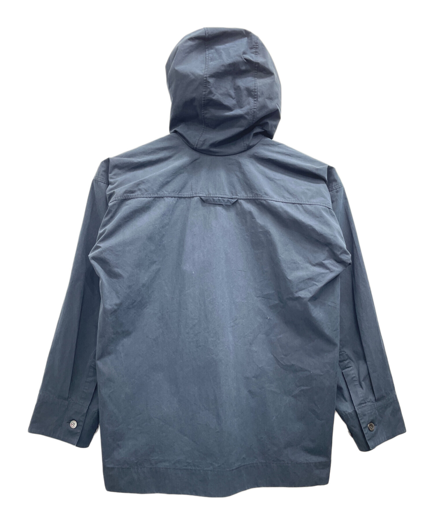 大幅値下げ！メゾンキツネ　ネイビー2in1 ナイロン　マウンテンパーカー 中古・古着通販】maison kitsune (メゾンキツネ) アノラックパーカー