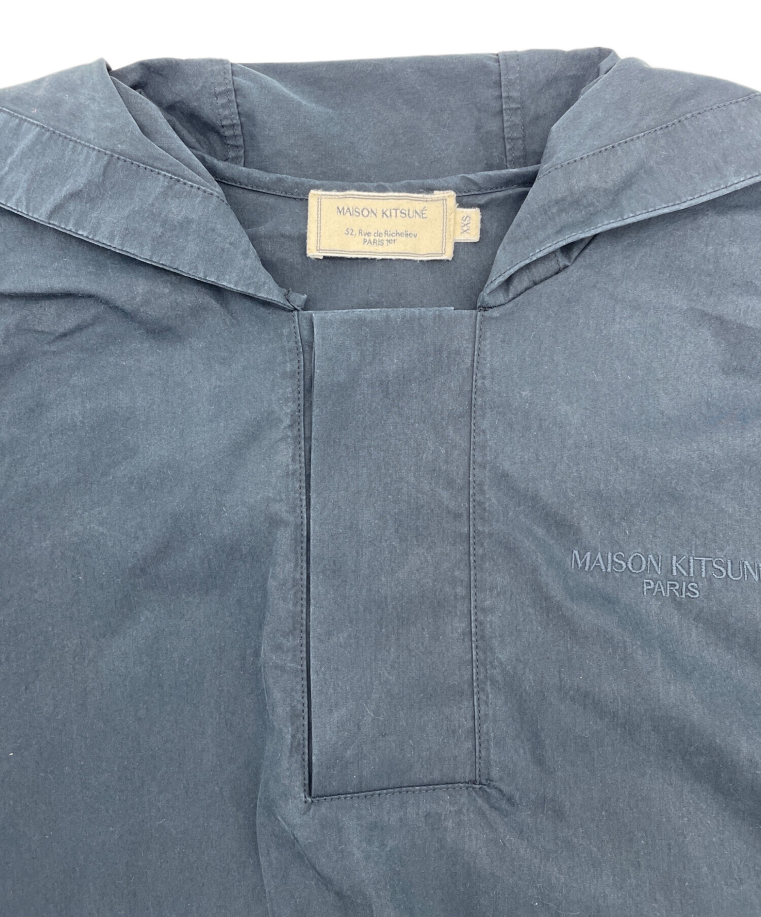 中古・古着通販】maison kitsune (メゾンキツネ) アノラックパーカー