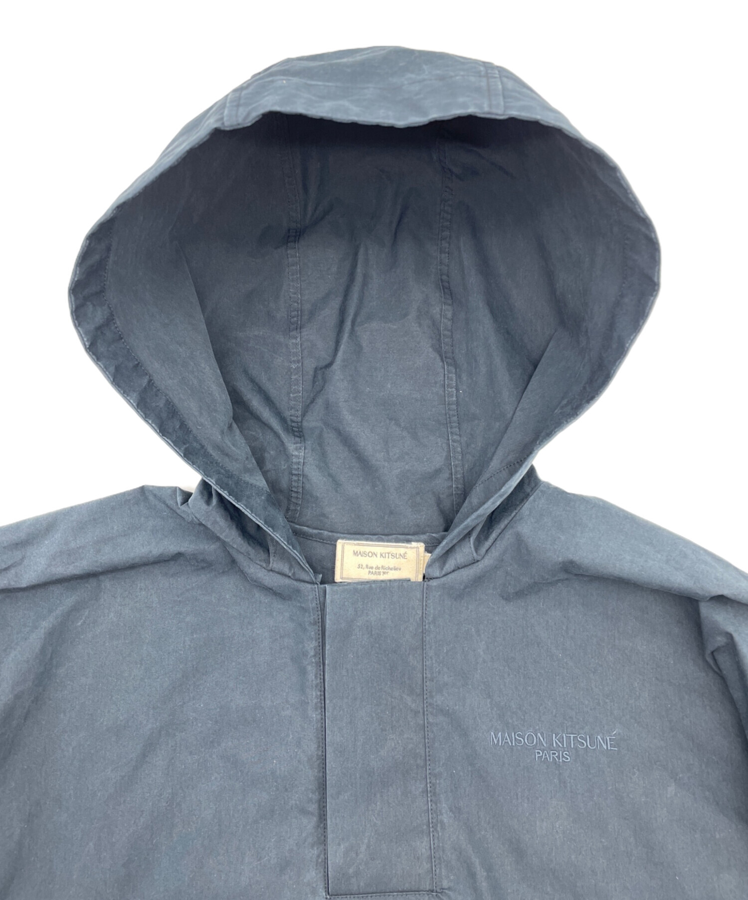 中古・古着通販】maison kitsune (メゾンキツネ) アノラックパーカー