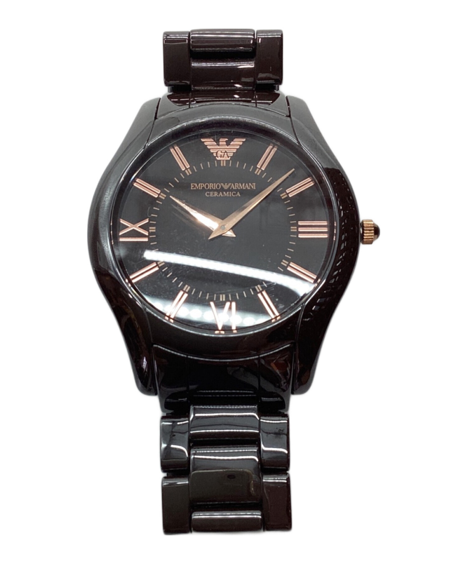 時計 エンポリオ アルマーニ EMPORIO ARMANI CERAMICA 腕時計