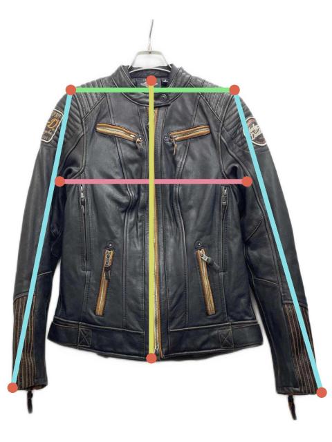 中古・古着通販】HARLEY-DAVIDSON (ハーレーダビッドソン) レザー