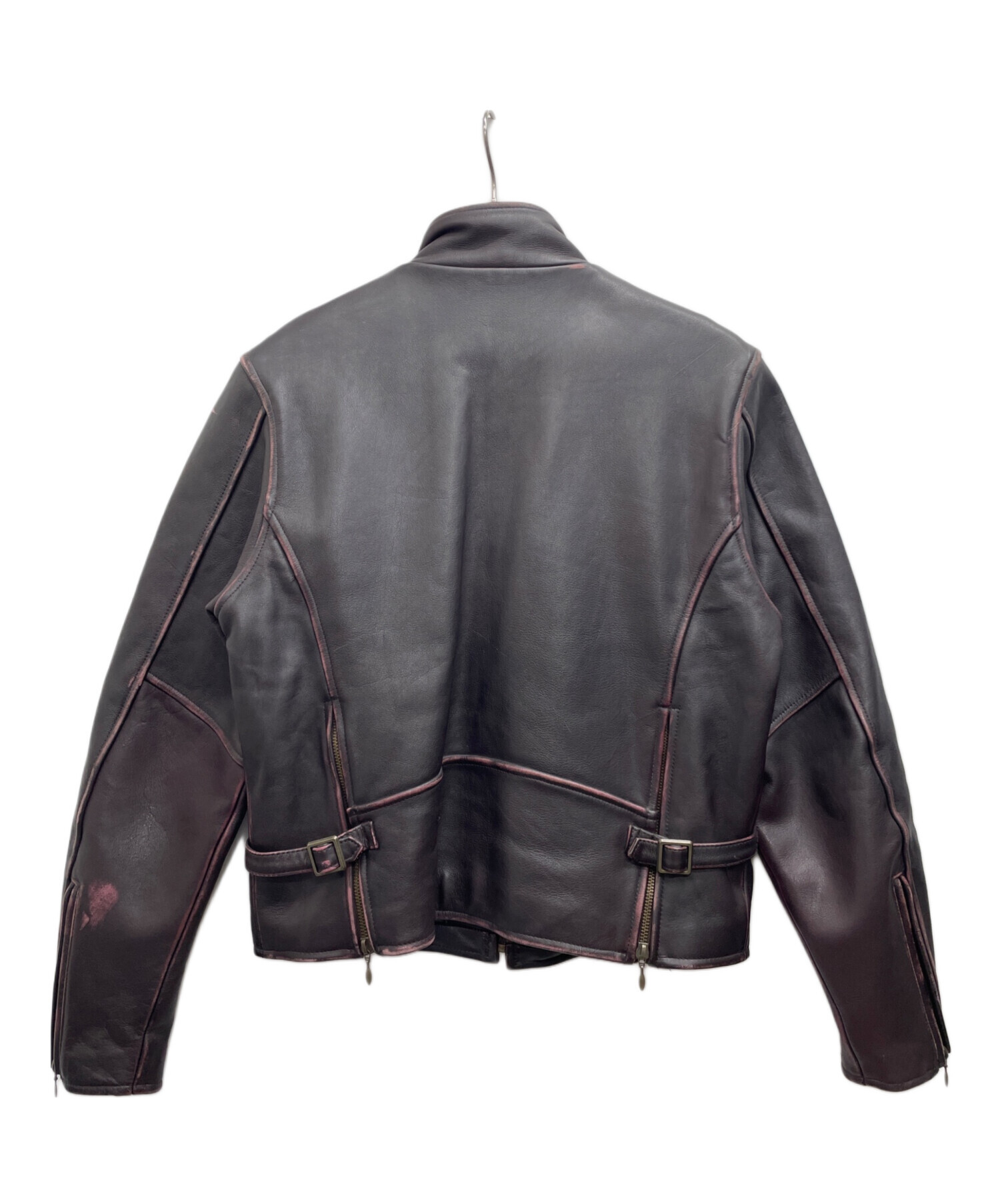 Harley Davidson ブラック シングルライダースジャケット M 中古・古着通販】HARLEY-DAVIDSON (ハーレーダビッドソン) シングル