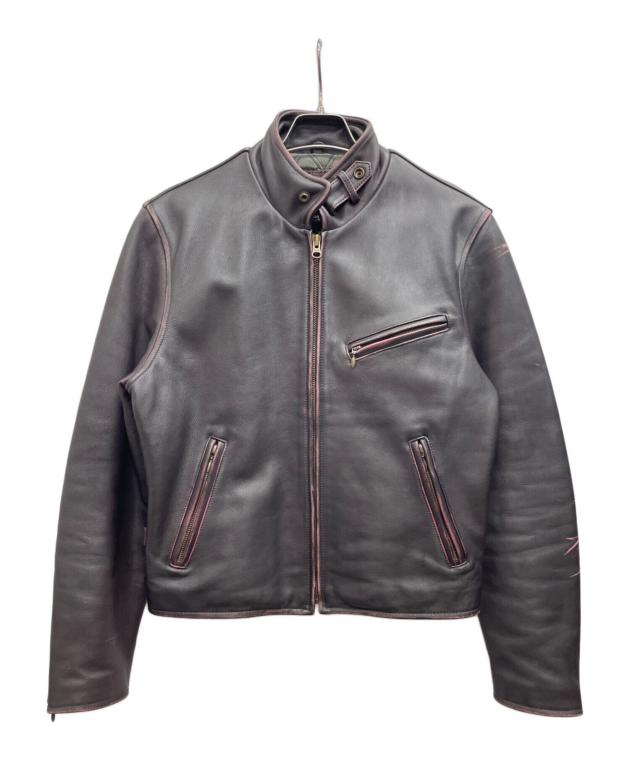 【H.D.C.製 希少】ハーレーダビッドソン 牛革 シングルライダース M H.D.C.製 希少】ハーレーダビッドソン 牛革 シングルライダース M