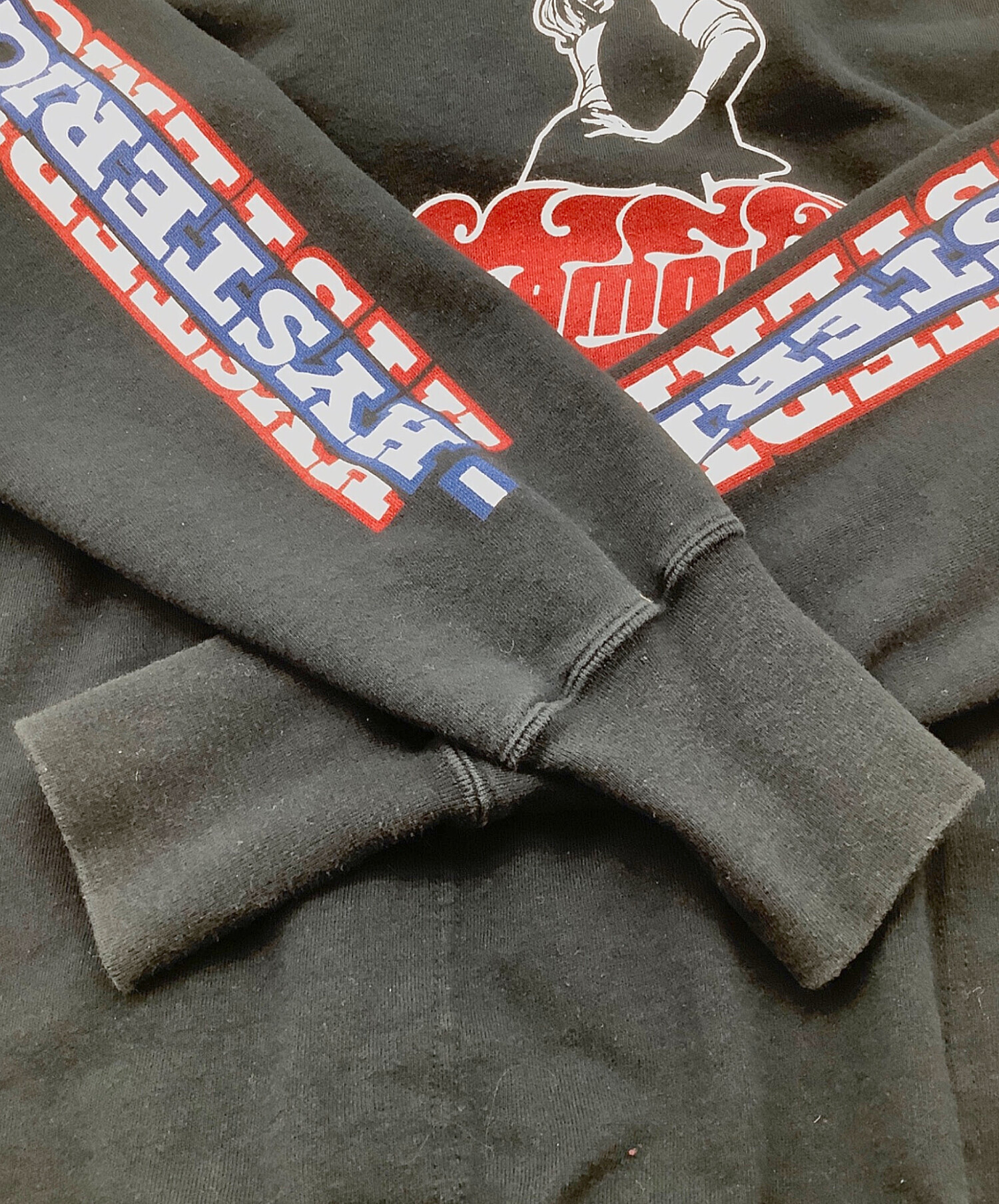 未使用タグ付き！ HYSTERIC GLAMOUR フリースボアパーカー HYSTERIC GLAMOUR ボアフリースパーカー黒