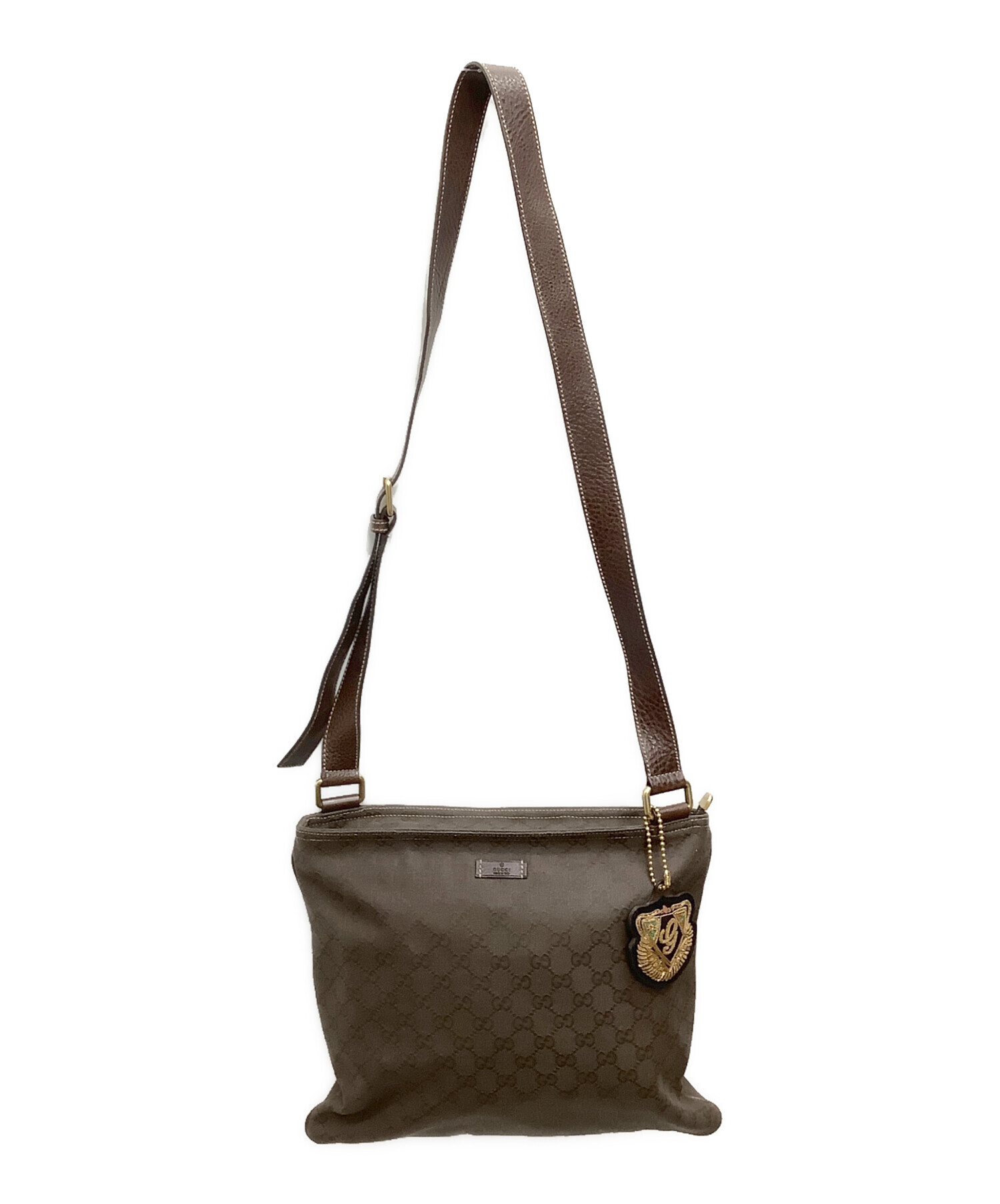 中古・古着通販】GUCCI (グッチ) ショルダーバッグ ブラウン｜ブランド