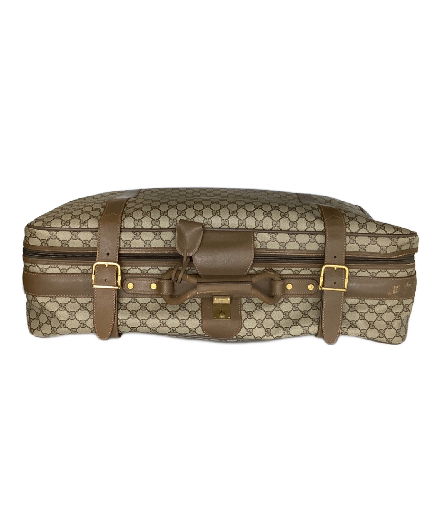 中古・古着通販】GUCCI (グッチ) トランクケース ブラウン｜ブランド