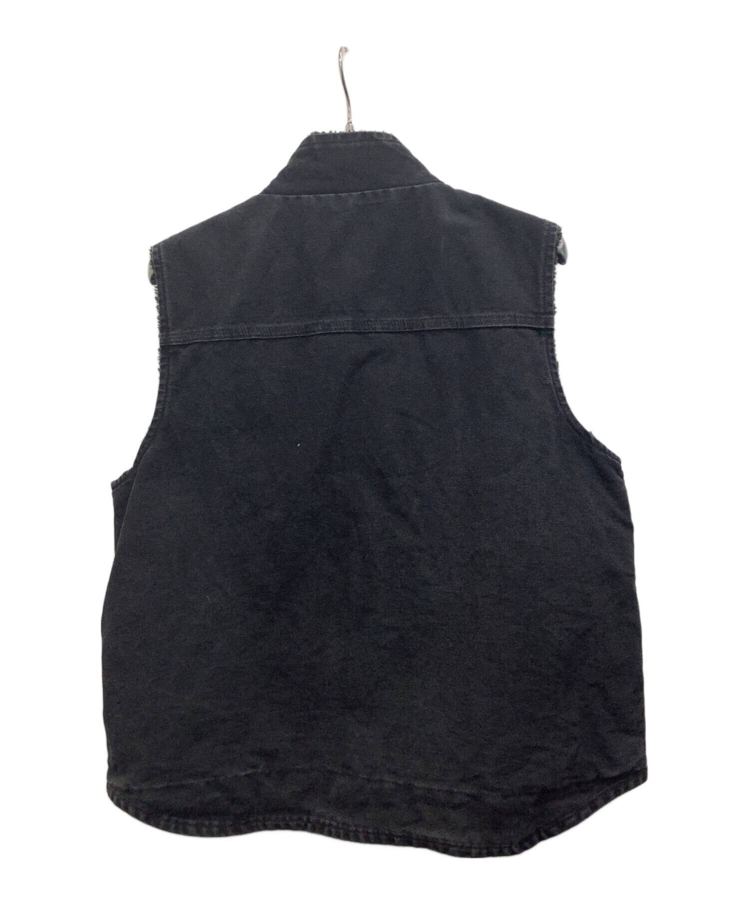 中古・古着通販】CarHartt (カーハート) ベスト ブラック サイズ:L