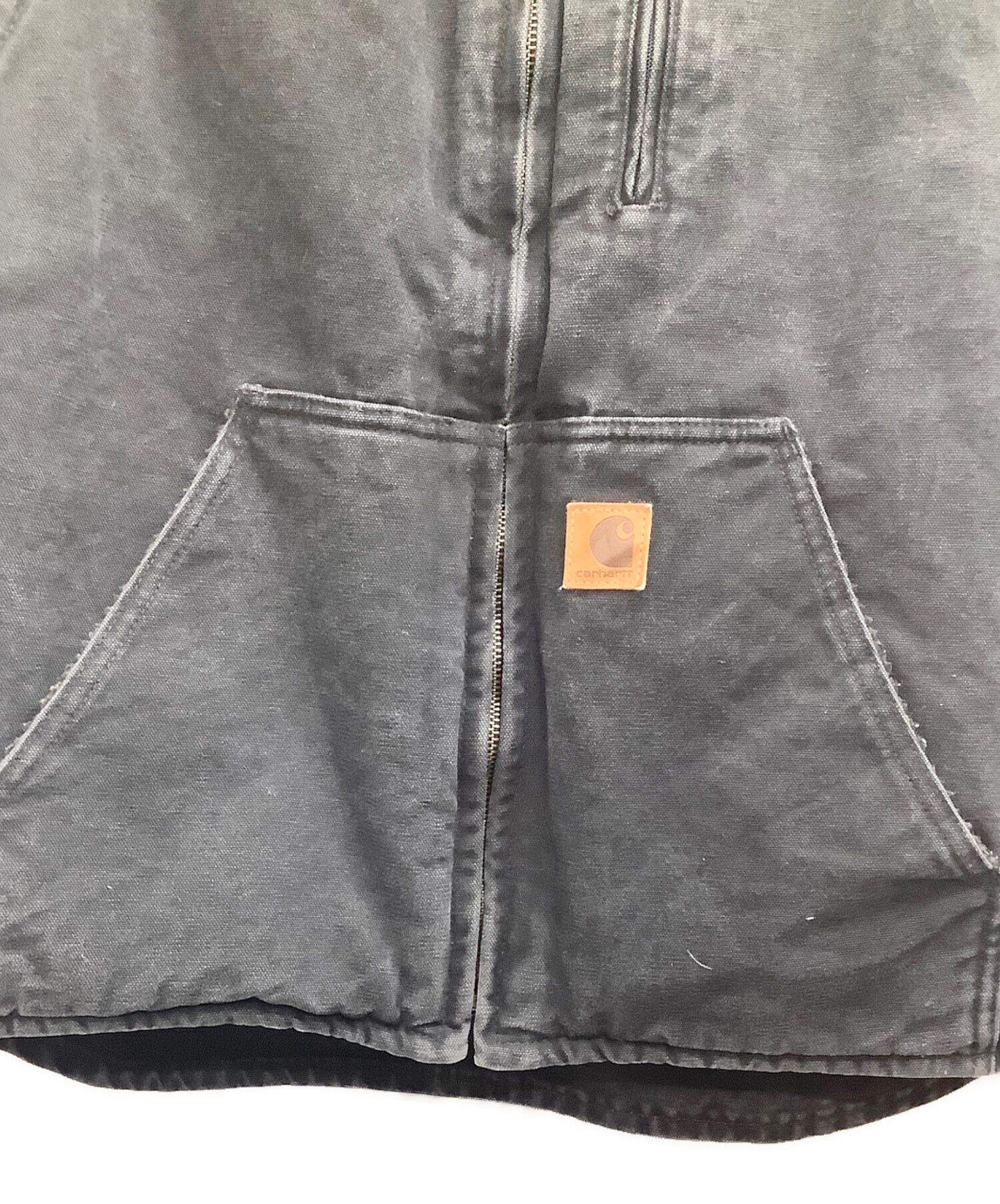 中古・古着通販】CarHartt (カーハート) ベスト ブラック サイズ:L