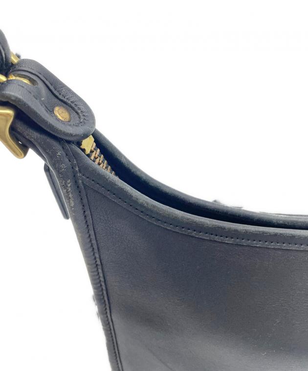 中古・古着通販】COACH (コーチ) ワンショルダーバッグ ブラック