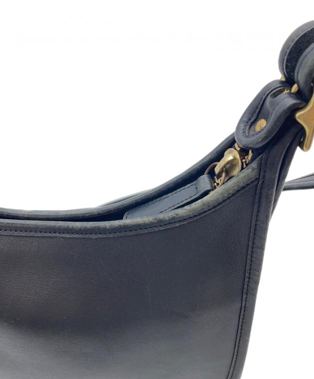 中古・古着通販】COACH (コーチ) ワンショルダーバッグ ブラック