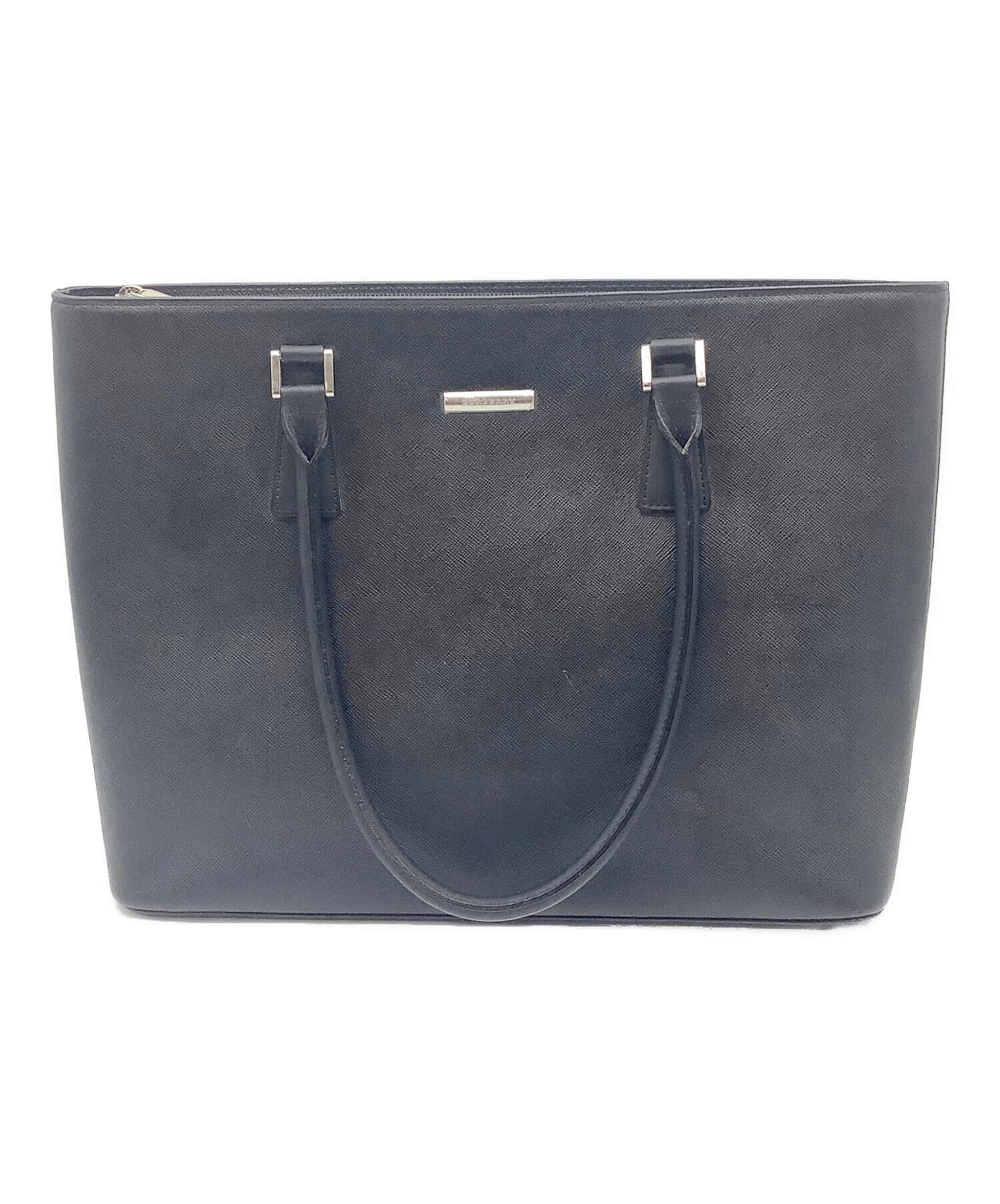 中古・古着通販】BURBERRY (バーバリー) トートバッグ ブラック