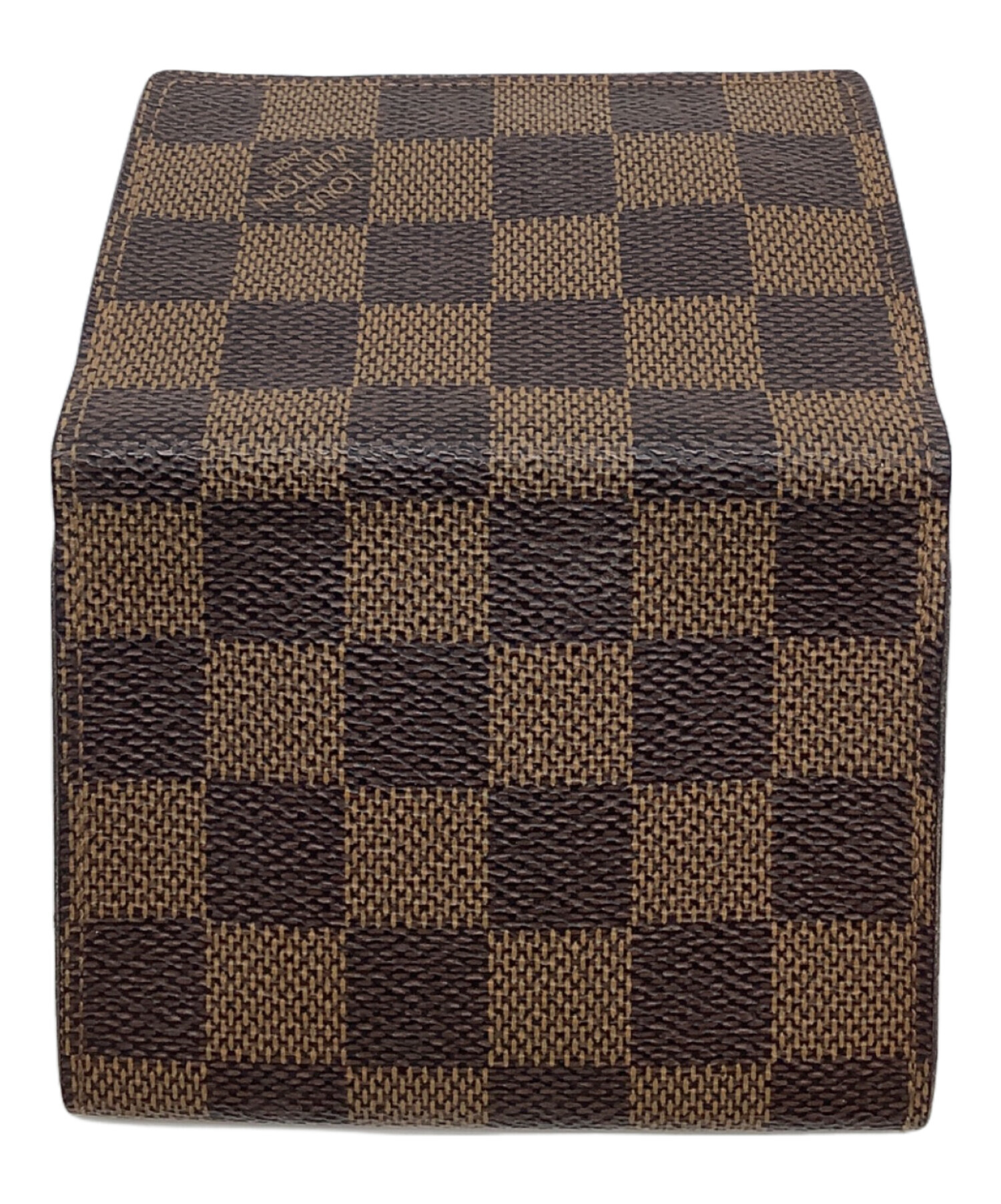 最終価格 ルイヴィトン　Louis Vuitton 名刺入れ ブラウン 中古・古着通販】LOUIS VUITTON (ルイ ヴィトン) 名刺入れ ブラウン