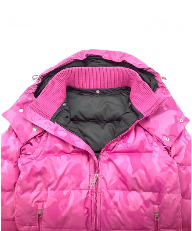 マークアンドロナ★MARK&LONA★ゴルフ★ダウンジャケット★ブラック×ピンク 中古・古着通販】MARK&LONA (マークアンドロナ) ゴルフ Gaze