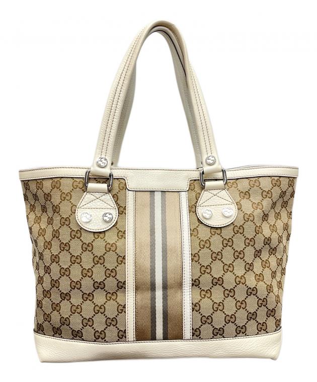 中古・古着通販】GUCCI (グッチ) トートバッグ サンセット パグリアGG