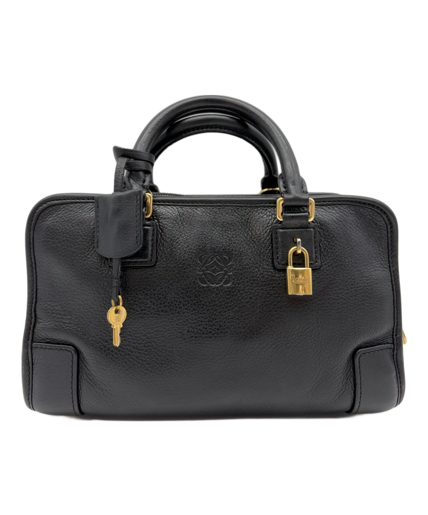 中古・古着通販】LOEWE (ロエベ) 2WAYバッグ アマソナ23 ブラック 
