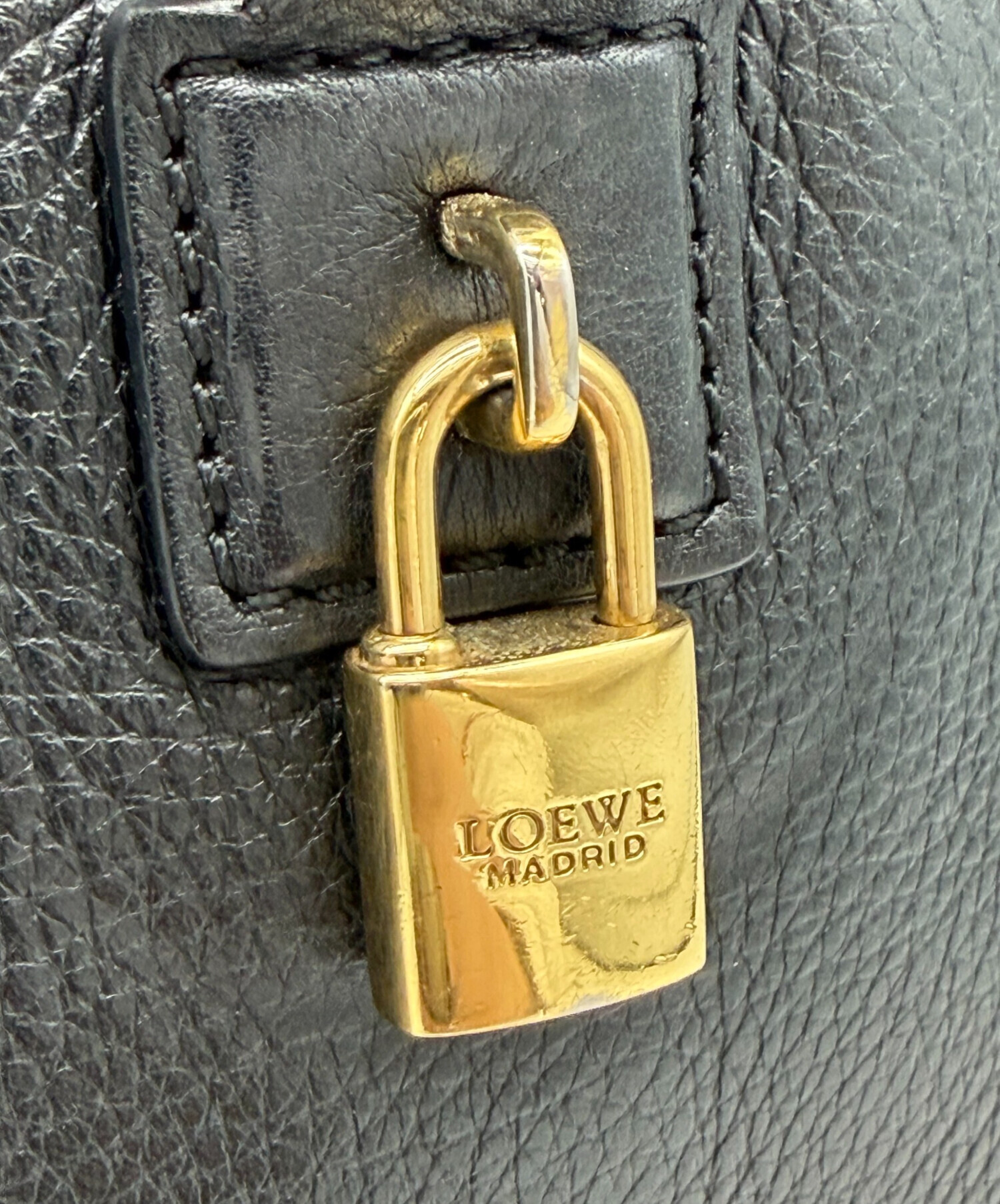 中古・古着通販】LOEWE (ロエベ) 2WAYバッグ アマソナ23 ブラック 