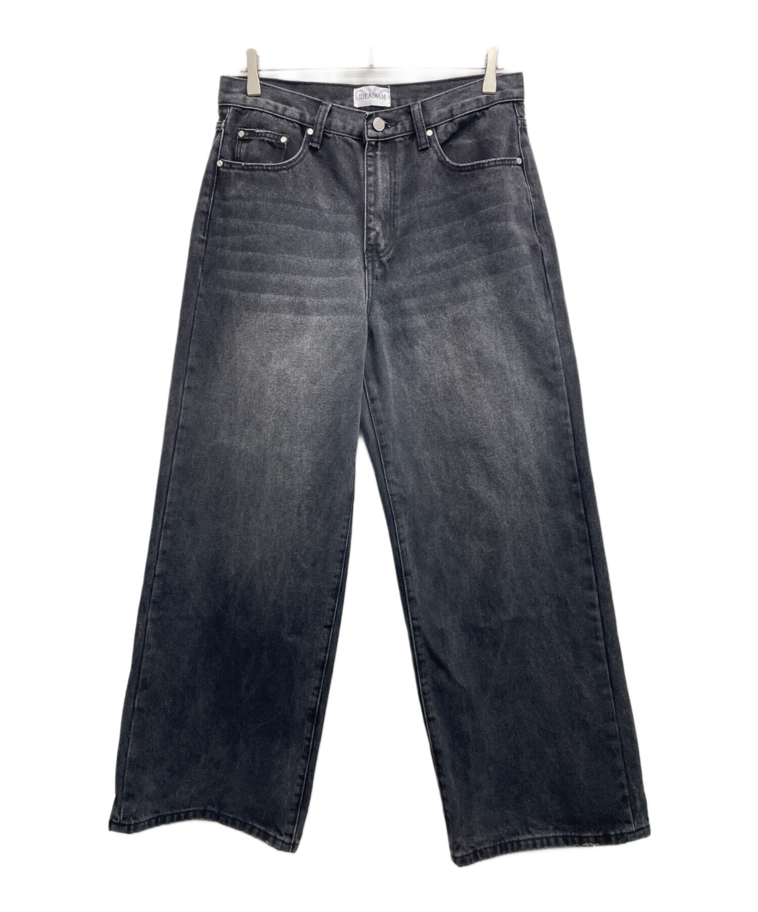 【完売】ideaswam デニムL 初代　神シルエット 中古・古着通販】ideaswam (イデアスワム) OUROBOROS WASHED DENIM