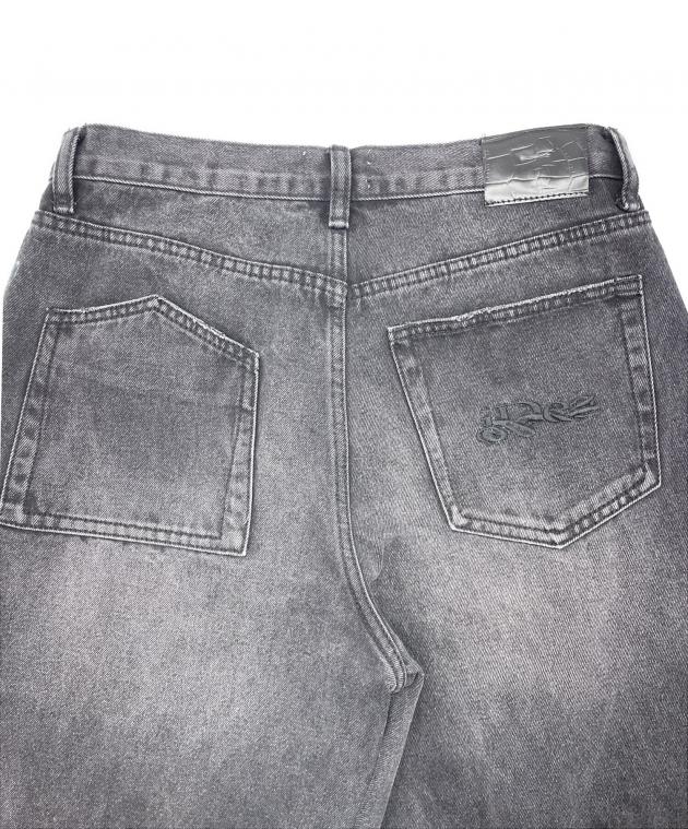 【完売】ideaswam デニムL 初代　神シルエット 中古・古着通販】ideaswam (イデアスワム) OUROBOROS WASHED DENIM