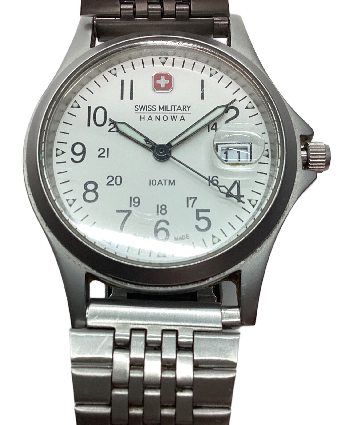 中古・古着通販】SWISS MILITARY HANOWA (スイスミリタリー) 腕時計 