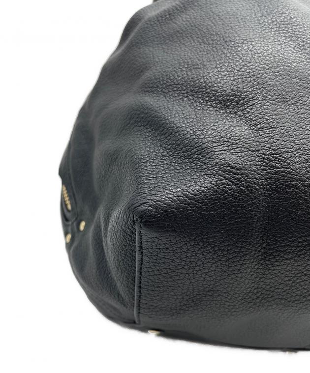 中古・古着通販】COACH (コーチ) 巾着ショルダーバッグ ブラック