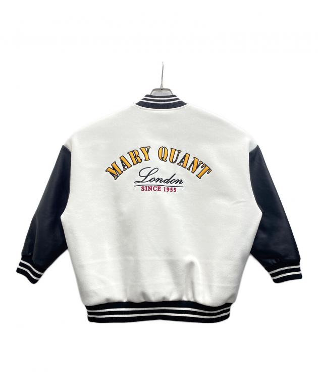 中古・古着通販】MARY QUANT (マリークヮント) MQスタジャン ホワイト