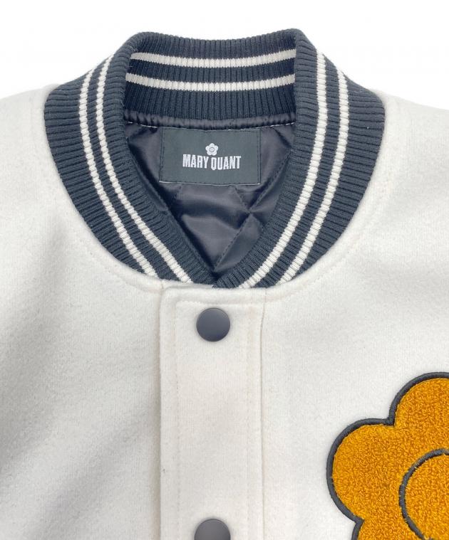 中古・古着通販】MARY QUANT (マリークヮント) MQスタジャン ホワイト