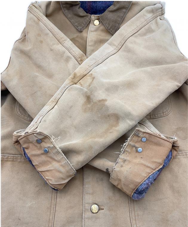 中古・古着通販】CarHartt (カーハート) カバーオール ベージュ サイズ