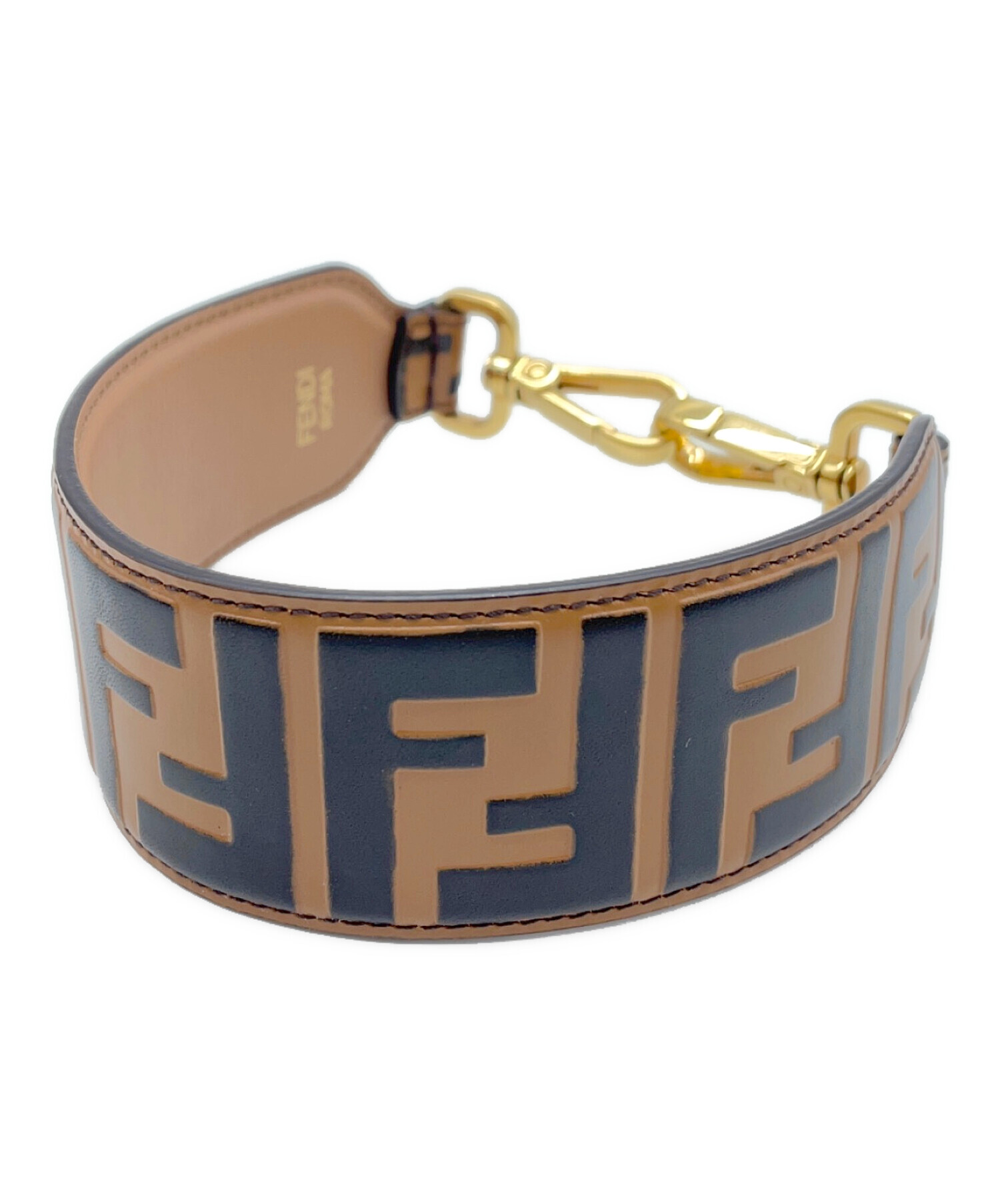 中古・古着通販】FENDI (フェンディ) ミニストラップユー ブラウン