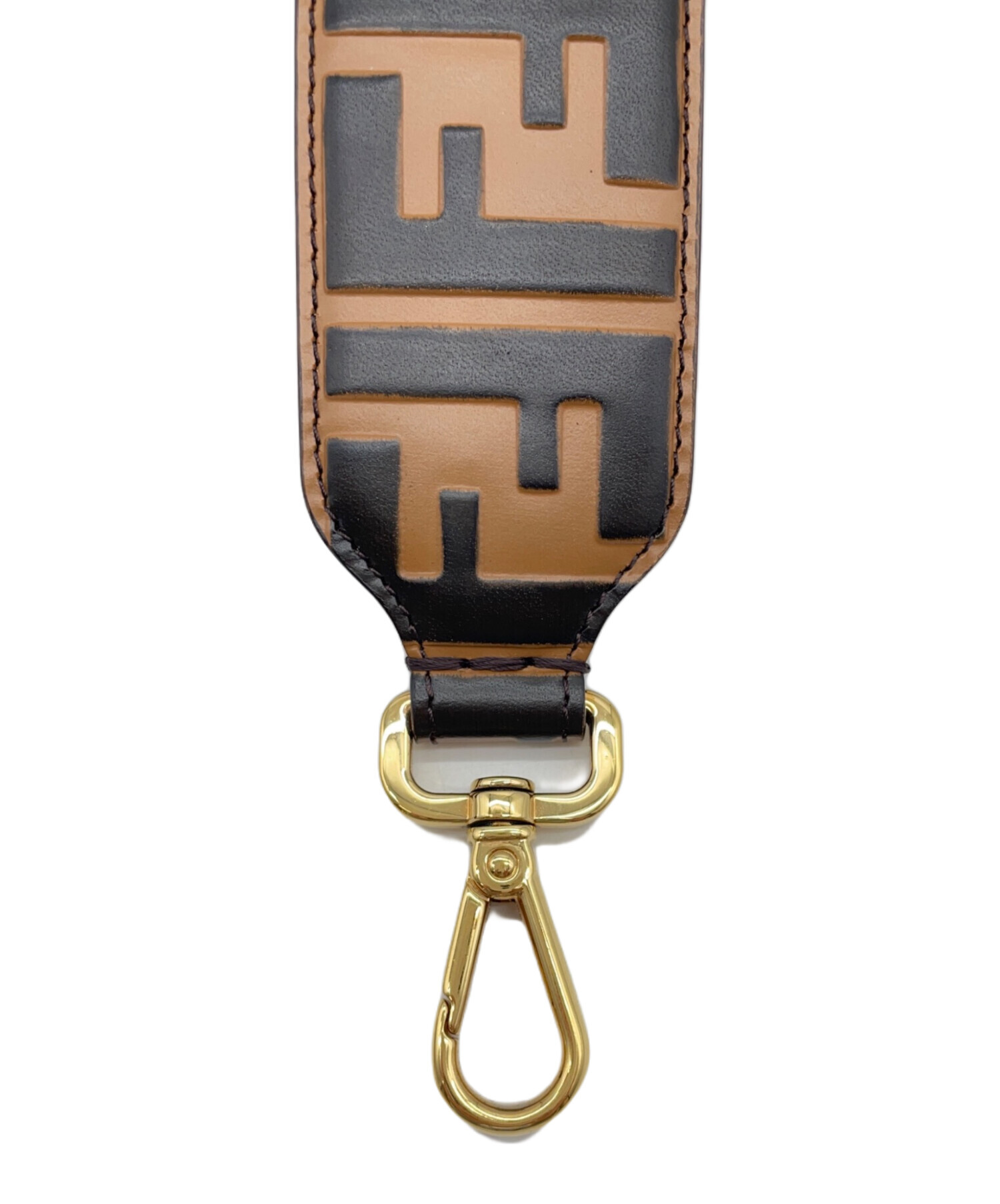 中古・古着通販】FENDI (フェンディ) ミニストラップユー ブラウン