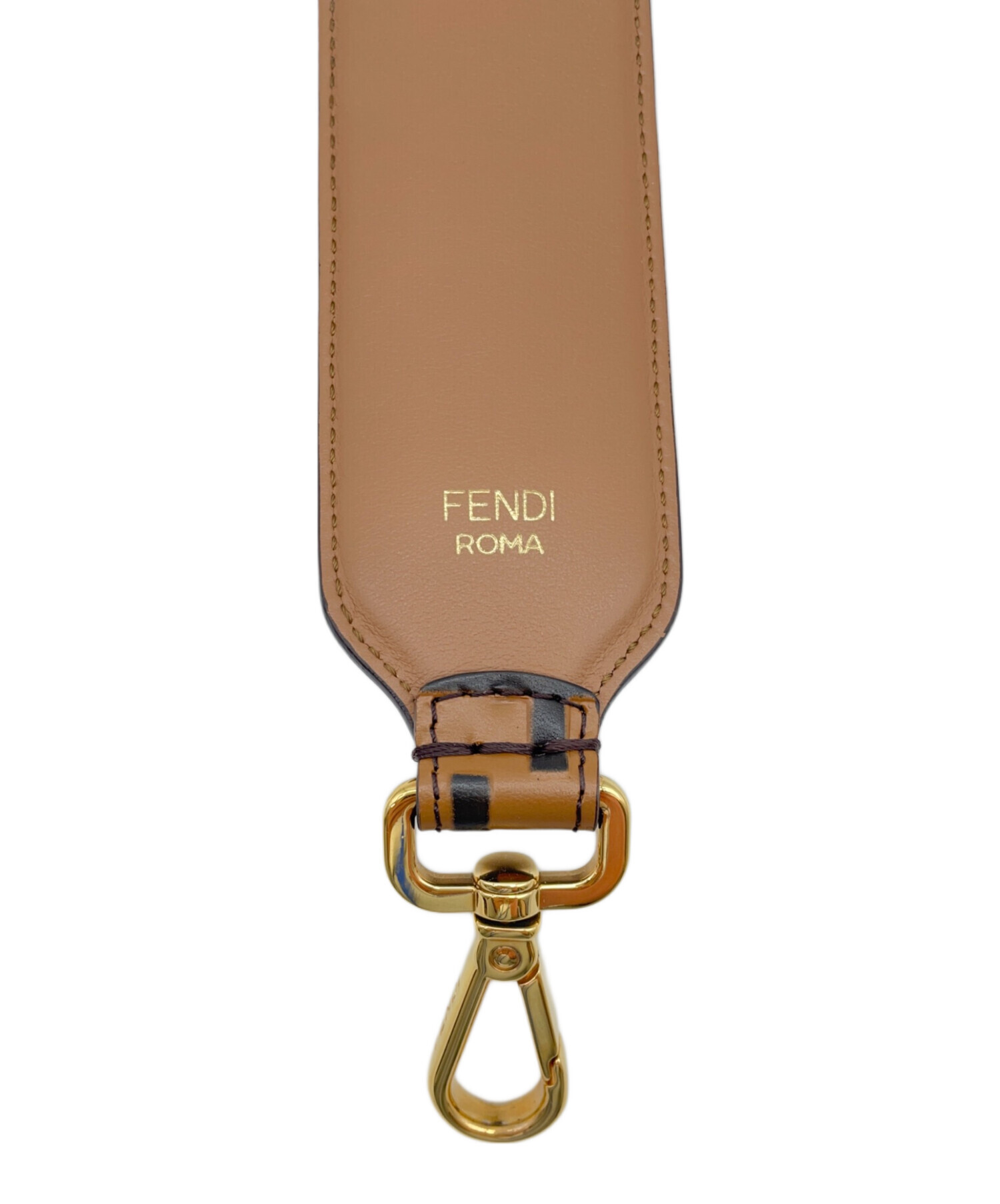 中古・古着通販】FENDI (フェンディ) ミニストラップユー ブラウン