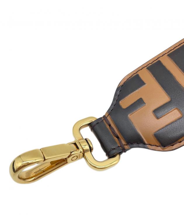 767382/FENDIミニストラップ ユー フェンディ 中古・古着通販】FENDI (フェンディ) ミニストラップユー ブラウン