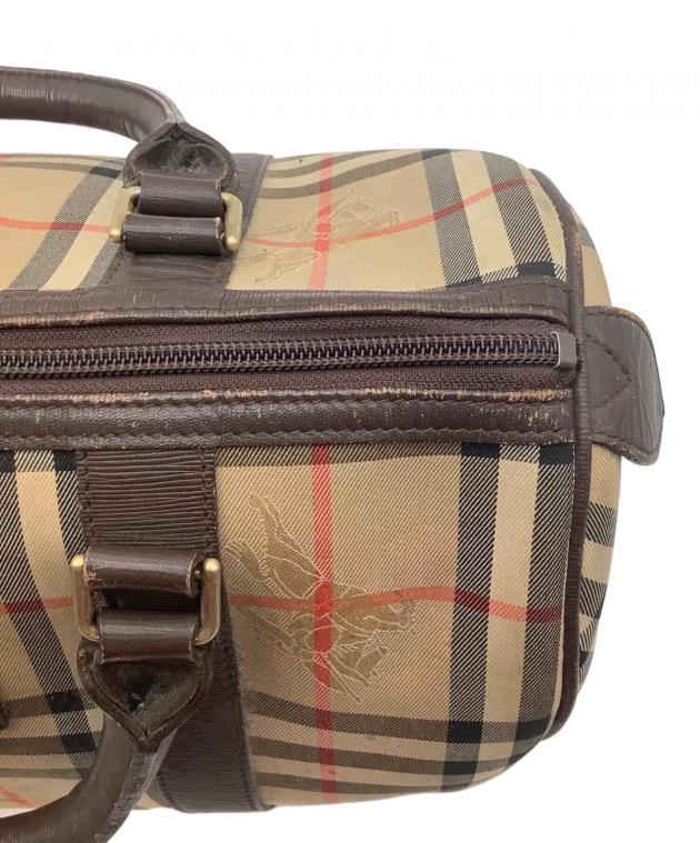 Burberry ボストンバック 中古・古着通販】Burberry's (バーバリー) ノバチェック ボストン