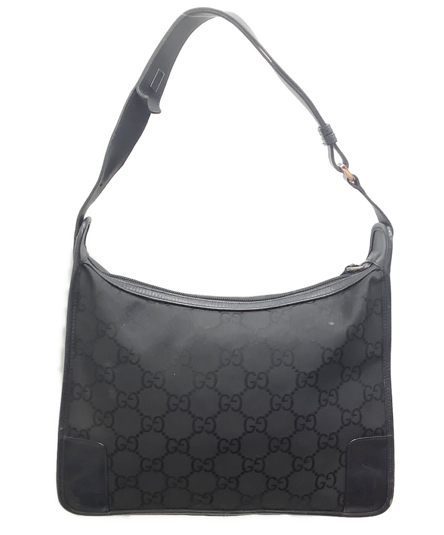 中古・古着通販】GUCCI (グッチ) ショルダーバッグ ブラック｜ブランド