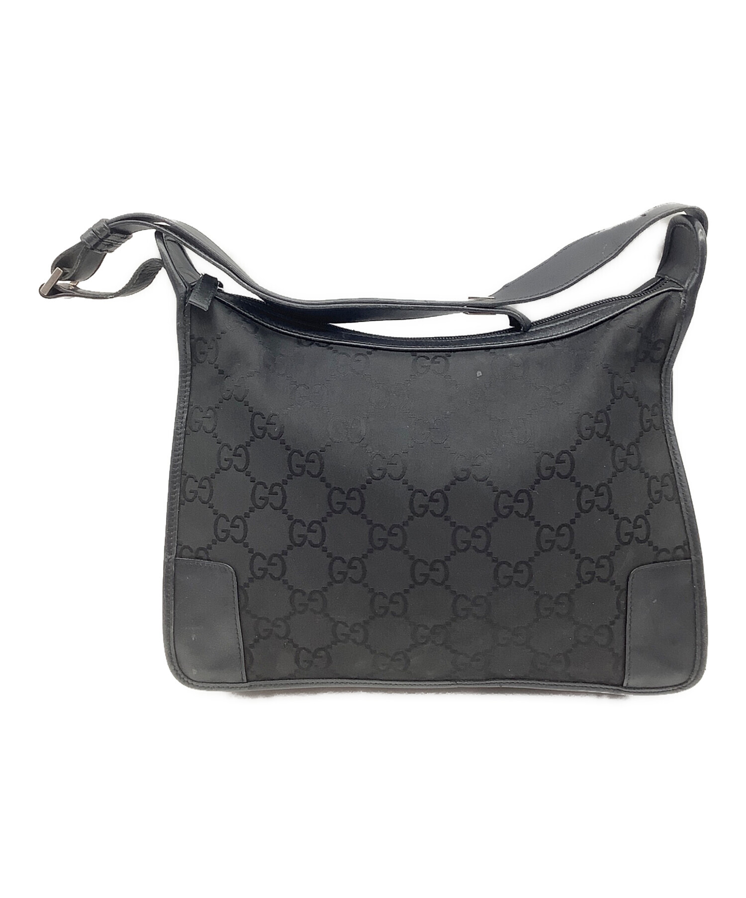 中古・古着通販】GUCCI (グッチ) ショルダーバッグ ブラック｜ブランド