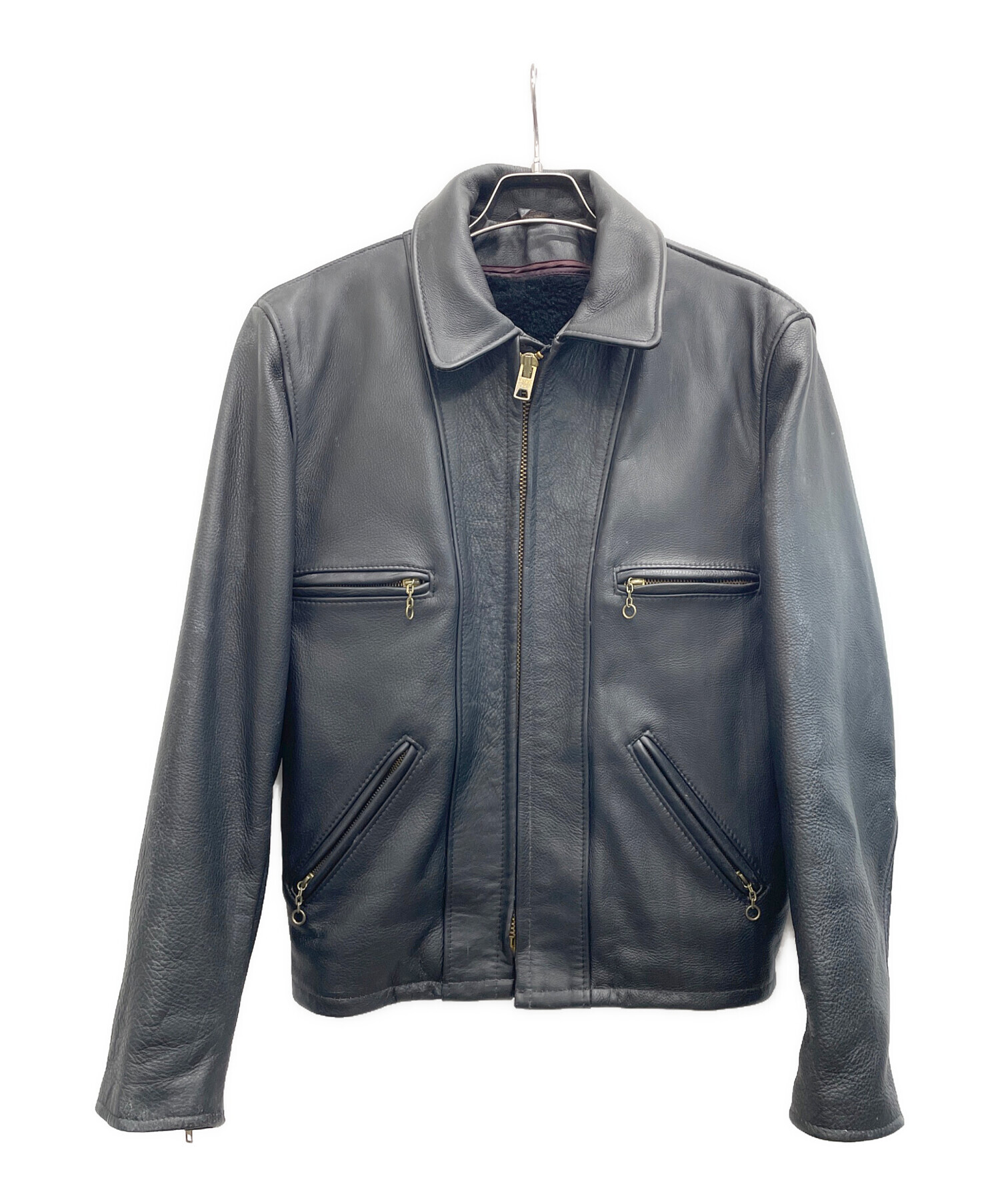 schott シングルライダース　38 中古・古着通販】Schott (ショット) シングルライダースジャケット 680