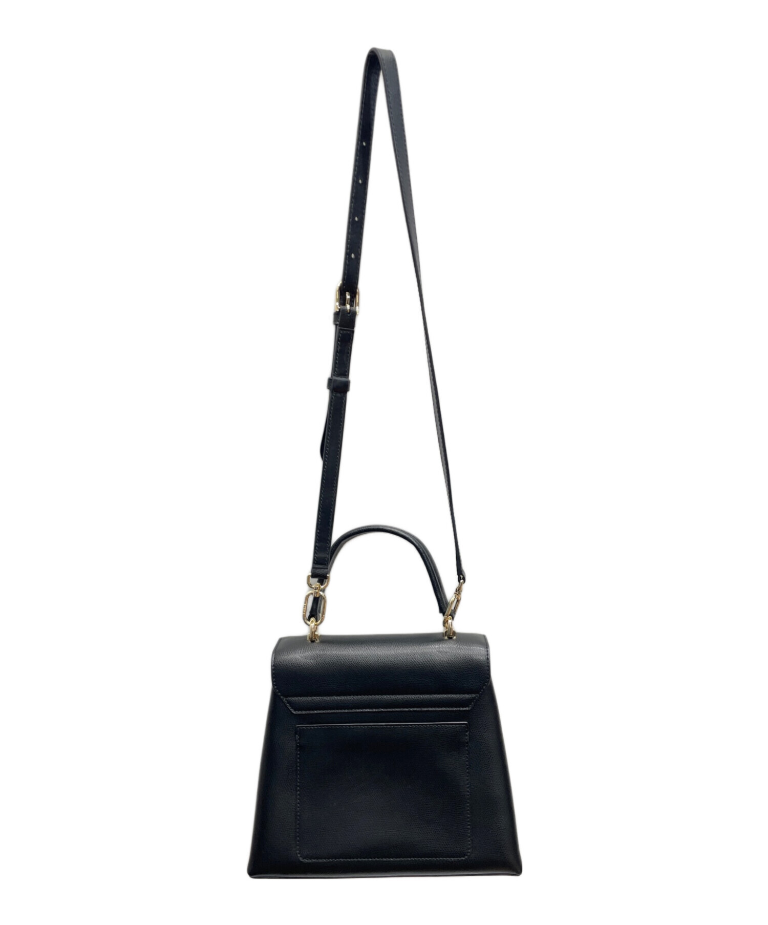 中古・古着通販】FURLA (フルラ) 2WAYショルダーバッグ ブラック