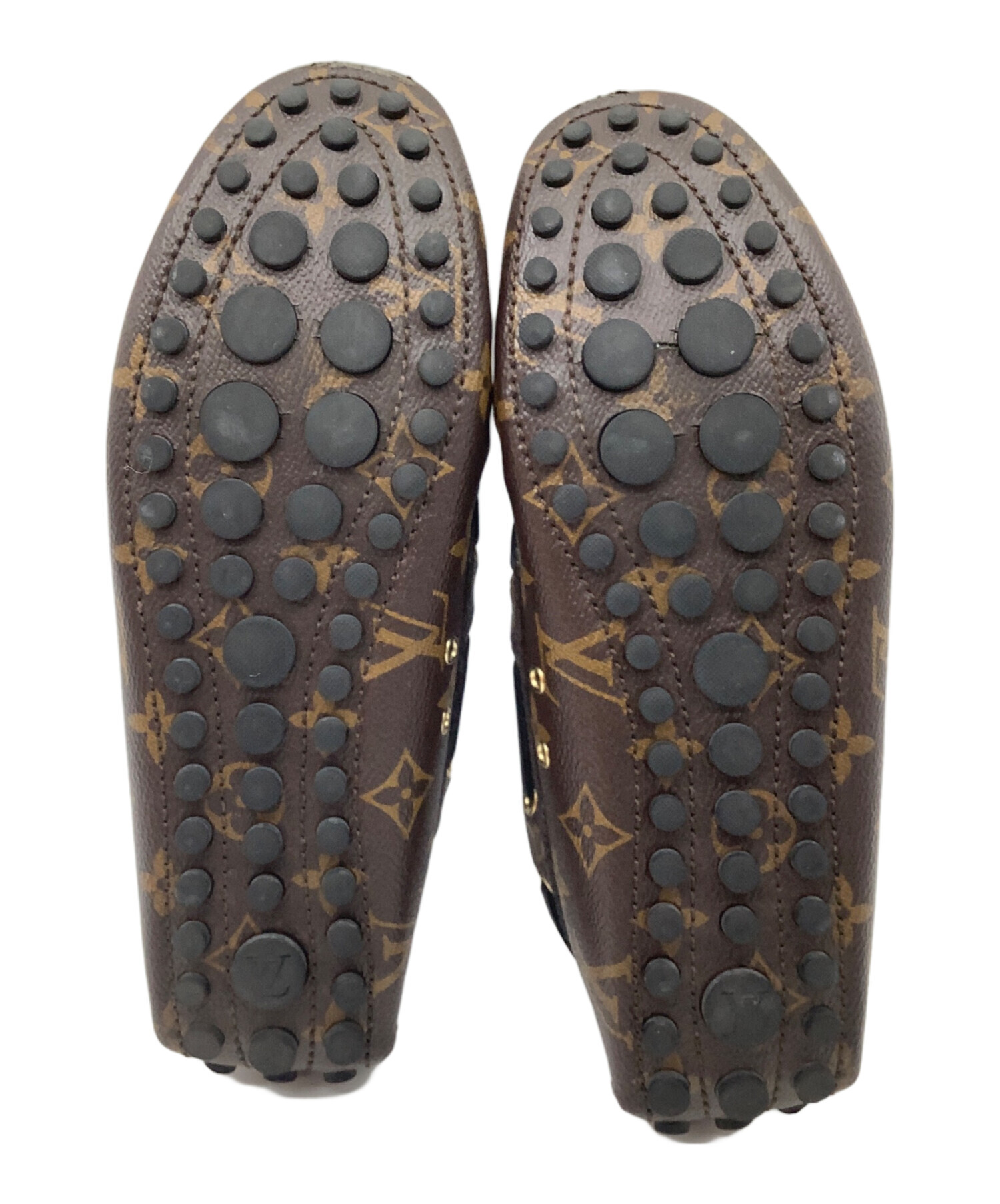 中古・古着通販】LOUIS VUITTON (ルイ ヴィトン) ローファー ブラウン 
