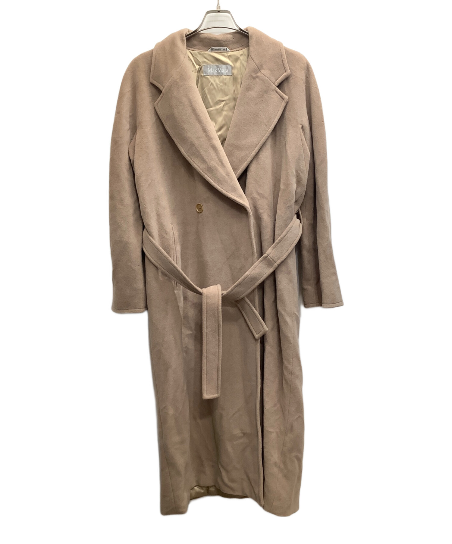 中古・古着通販】MaxMara (マックスマーラ) コート ベージュ サイズ:42 