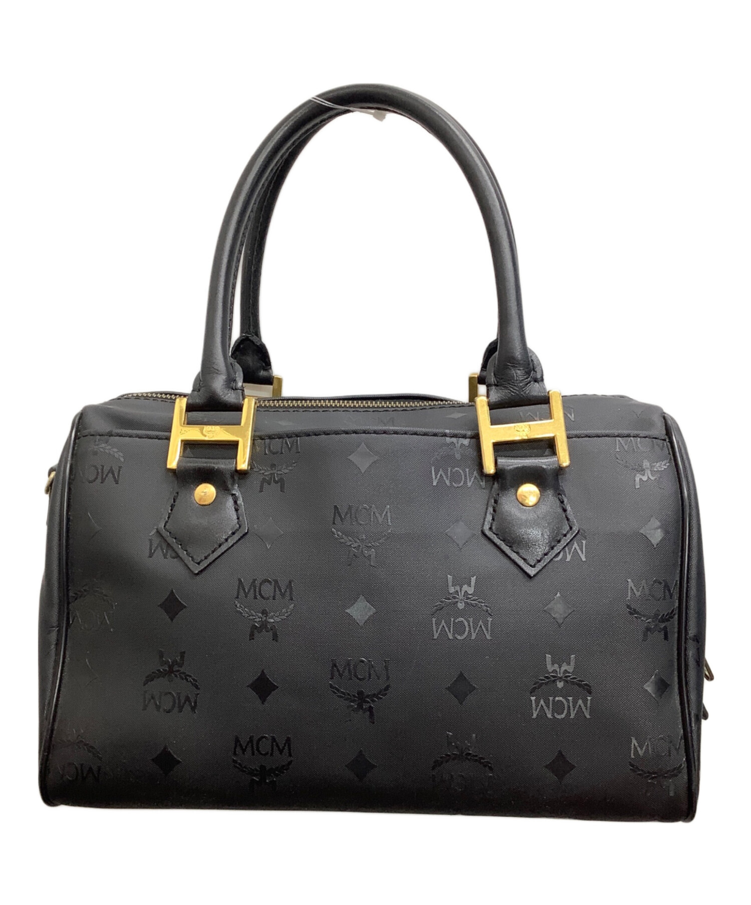 エムシーエム　MCMボストンバッグ　ハンドバッグ　ヴィセトス柄　R 中古・古着通販】MCM (エムシーエム) ヴィセトス柄ハンドバッグ
